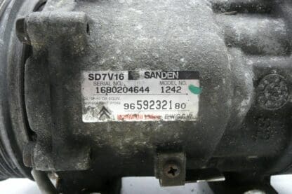 Compresseur de climatisation Sanden SD7V16 1242 9659232180
