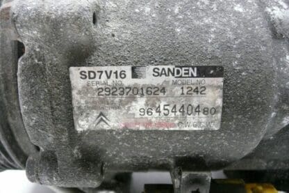 Compresseur de climatisation Sanden SD7V16 1242 9645440480