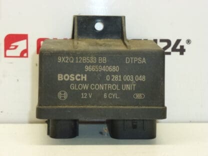 Relais de préchauffage Bosch 0281003048 9665940680 598146