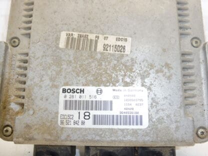 ECU Bosch EDC15C2 2.2 HDI 0281011516 9652184280 1940E6