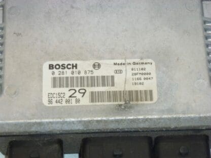 ECU Bosch EDC15C2 0281010875 9644200180