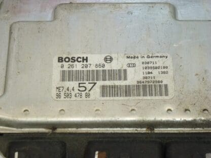 ECU Bosch ME7.4.4 0261207860 9650347880