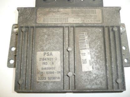Calculateur Sagem S2000-2A 9644625680-00 1940W2