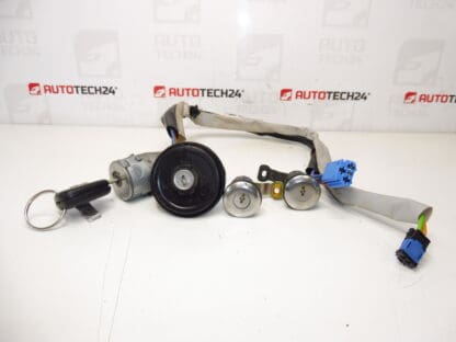 Kit clé et serrure Citroën Berlingo II 4162CF 4162CH