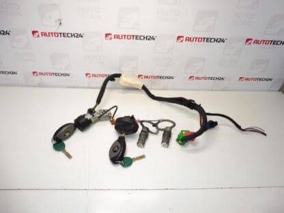 Kit serrure Citroën C8 + 2 clés 4162Y4 4162Y2