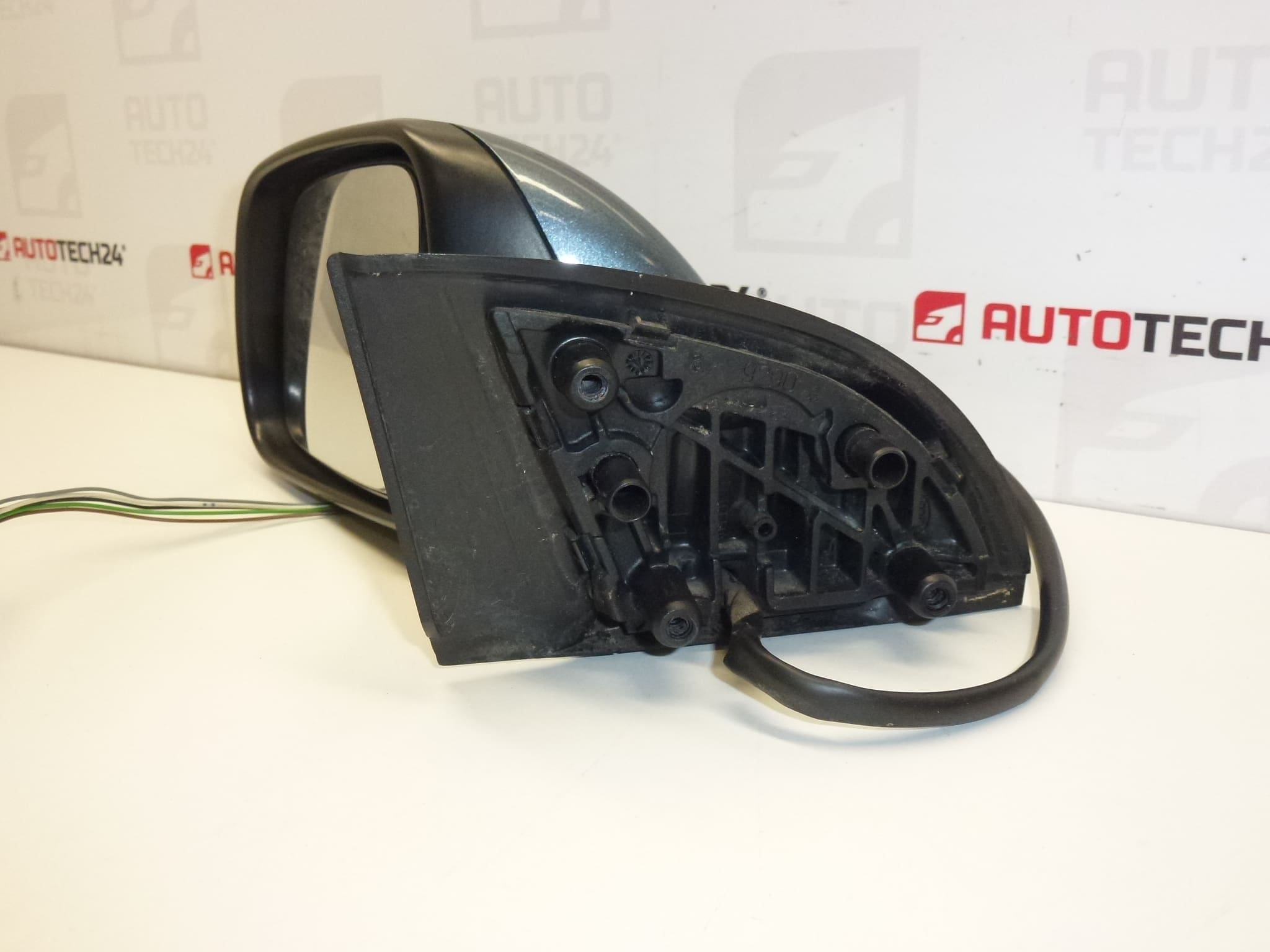 Rétroviseur latéral gauche Peugeot 307 gris EZWD 8149AW – Image 2