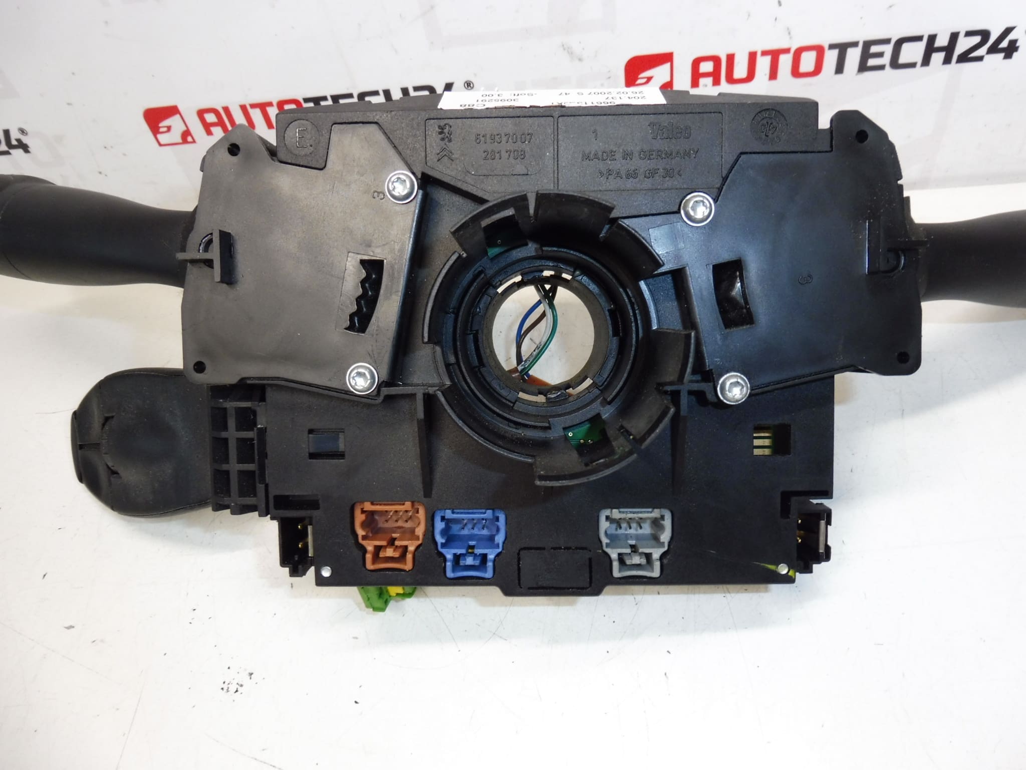 Faisceau de câbles sous le volant Citroën C6 Peugeot 407 96611306XT 6242T1 – Image 2